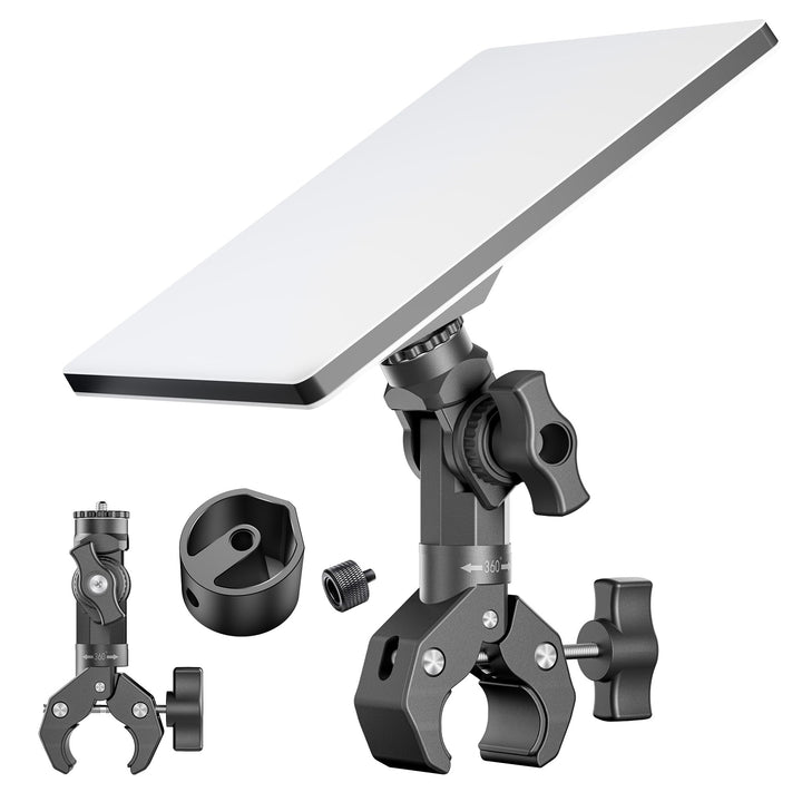 2025 Starlink Mini Halterung Aluminium Klemmadapter mit 1/4"-20 & 3/8"-16 Gewinde, 360° verstellbar