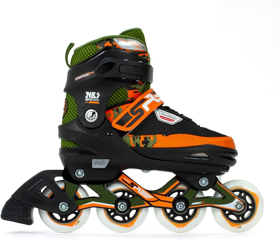 SFR Le Patin Pixel Adjustable Inline UK 1J-4J / EU 33-37, UK 1J-4J / EU 33-37