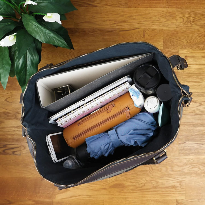 LECONI XL Shopper für Damen kleiner Weekender Beuteltasche grosse Frauen Schultertasche Wickeltasche