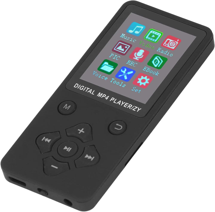 Elprico Musik-Player, MP3- & MP4-Player mit Bluetooth 5.0, 1.8 Zoll Farbbildschirm, HiFi-Sound, 128