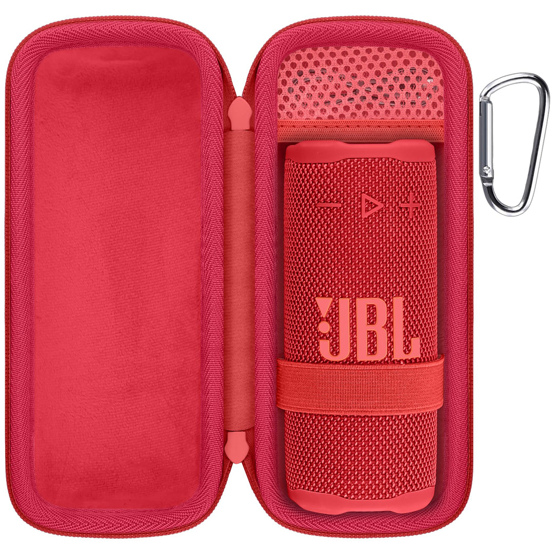 co2CREA Tasche für JBL Grip Kompakter Bluetooth Lautsprecher Hülle Case Etui Tragetasche Rot, Rot