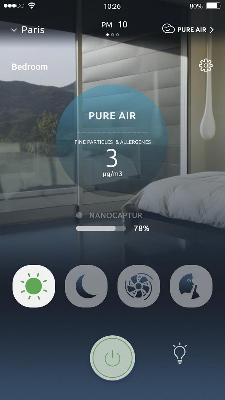 Rowenta PU6080 Intense Pure Air Connect Luftreiniger | steuerbar über App | Auto-Modus | Timer-Funkt