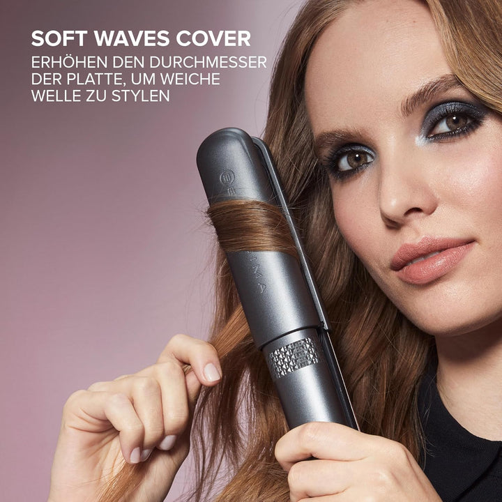 Bellissima Creativity Multistyle Glätteisen, glattes oder gewelltes Haar, Keramikbeschichtung + Diam
