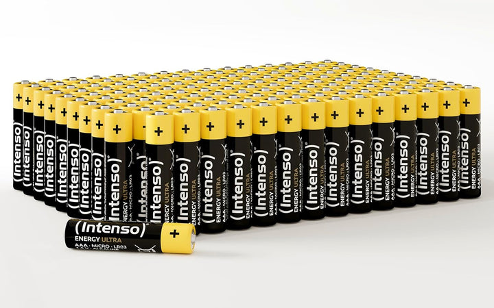 Intenso Energy Ultra AAA Micro LR03 Alkaline Batterien 150er Pack, gelb-schwarz 150er - AAA, 150er -