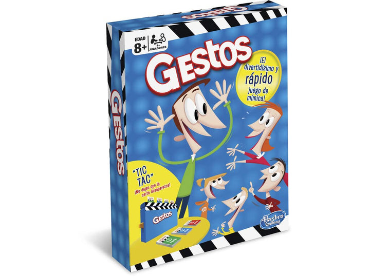 Hasbro Gaming – Gesten Gesellschaftsspiele, spanische Version, mehrfarbig (HASBRO b0638105) Spanisch