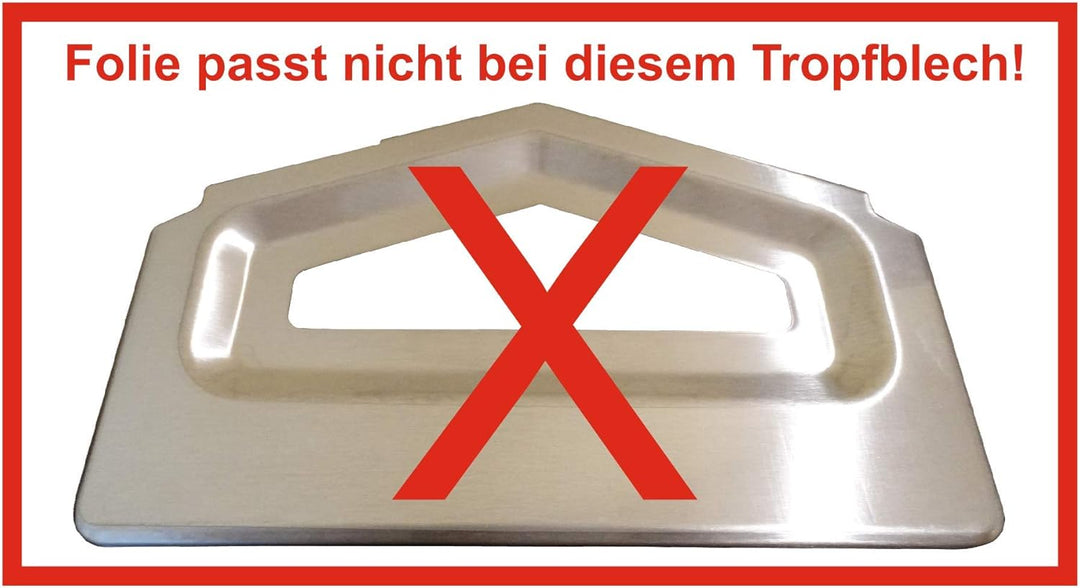 Schutzfolie für Siemens EQ900 - EQ9 PLUS Abtropfblech - Tassenablage - Abstellblech - Tropfblech (10