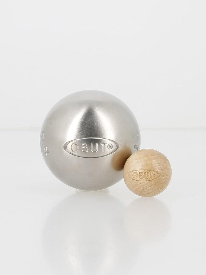 Obut - Junior Edelstahl Espace – Boccia-Kugeln Metallic-Silber. Einheitsgrösse, Metallic-Silber. Ein