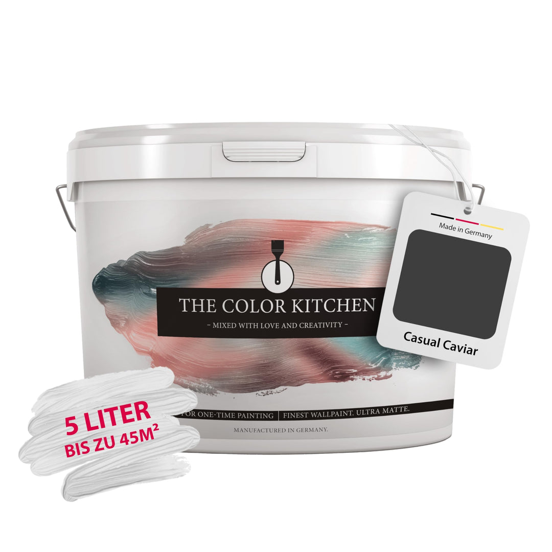 A.S. Création THE COLOR KITCHEN universelle Wandfarbe - Malerfarbe für Wohnräume und Arbeitszimmer -