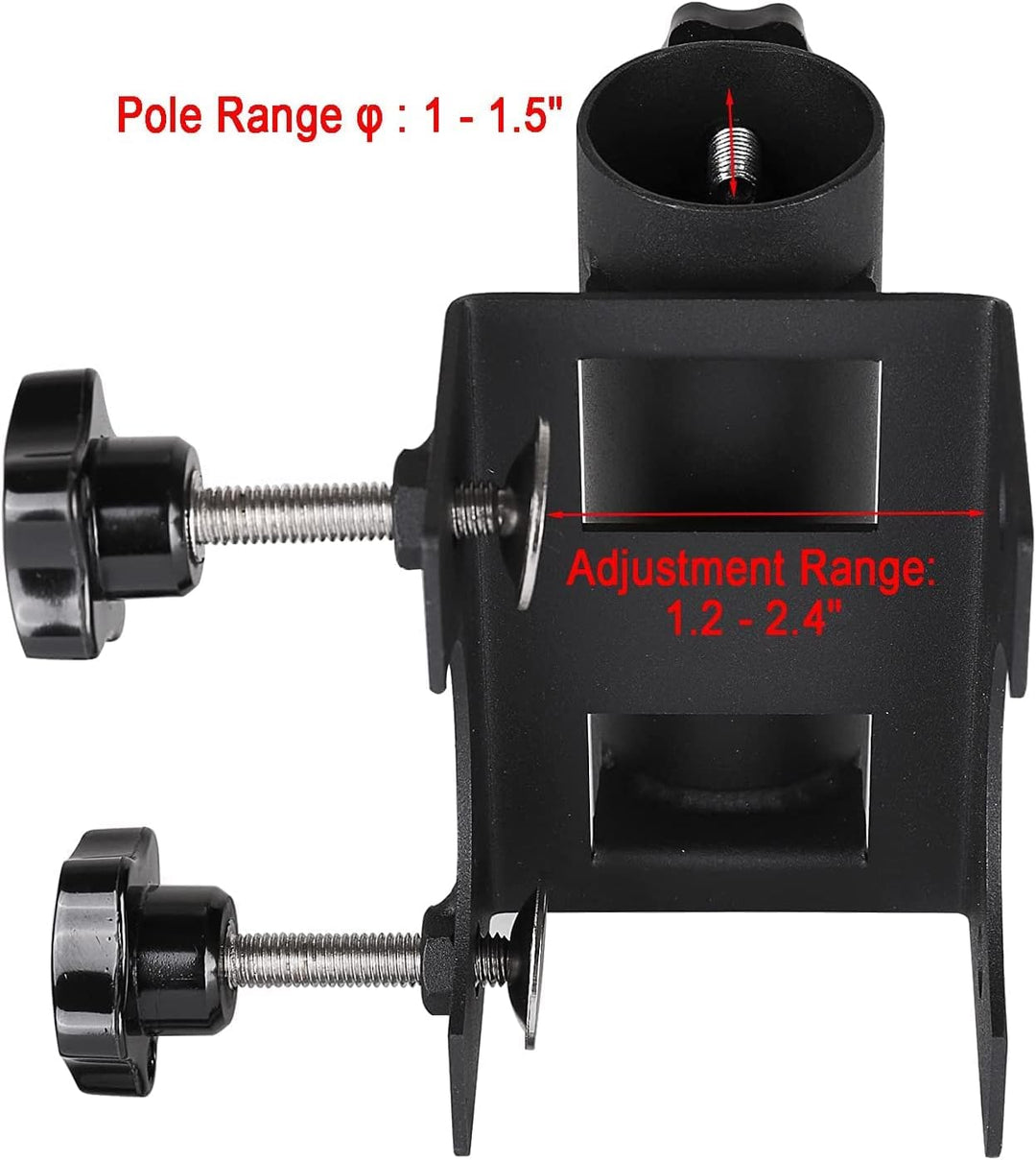 VANROUG Sonnenschirmhalter Terrasse Schirmständer Halterung Schirmständer Feste Clip Schirmklammer f