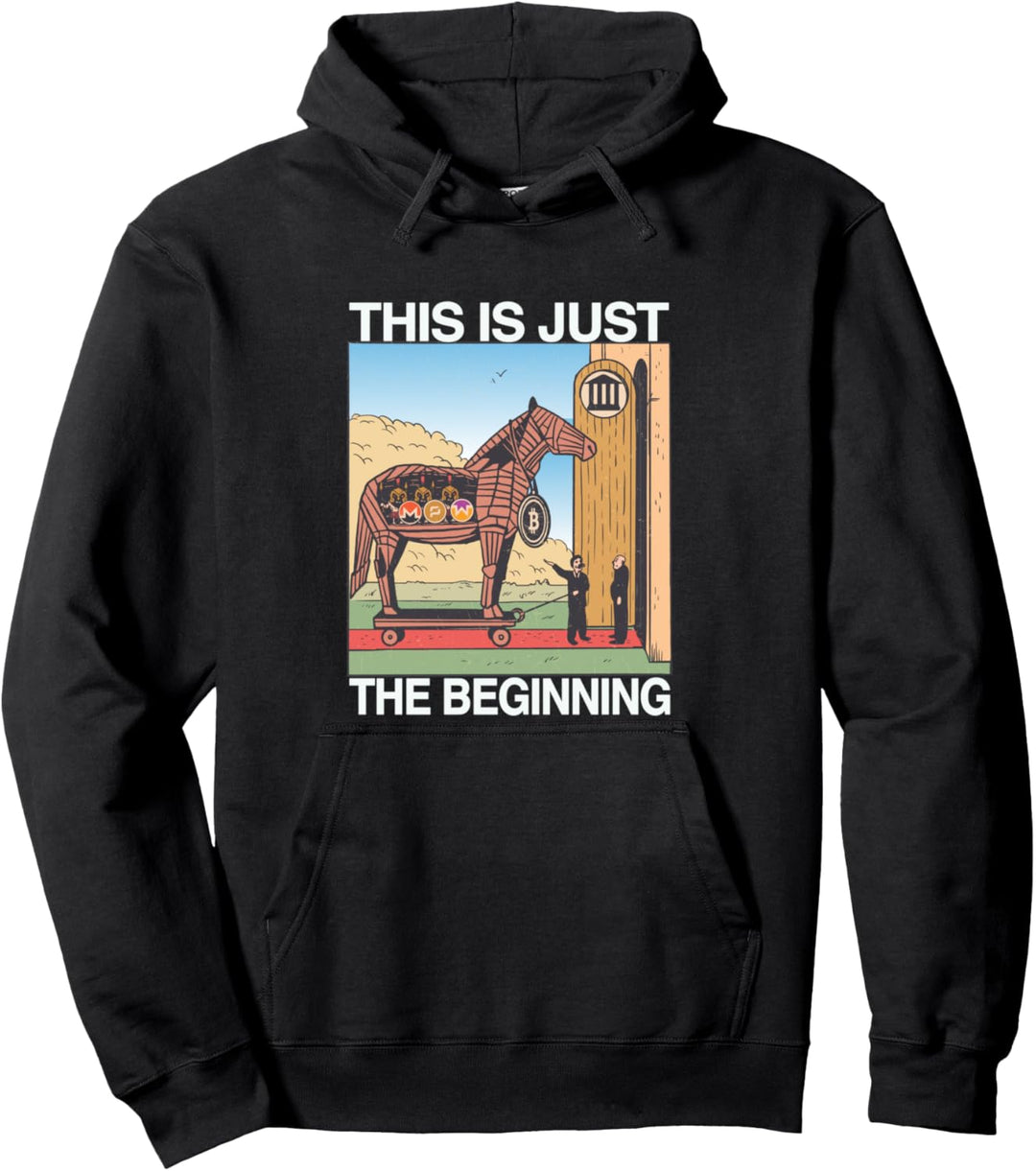 Bitcoin & Crypto - This is just the Beginning Pullover Hoodie