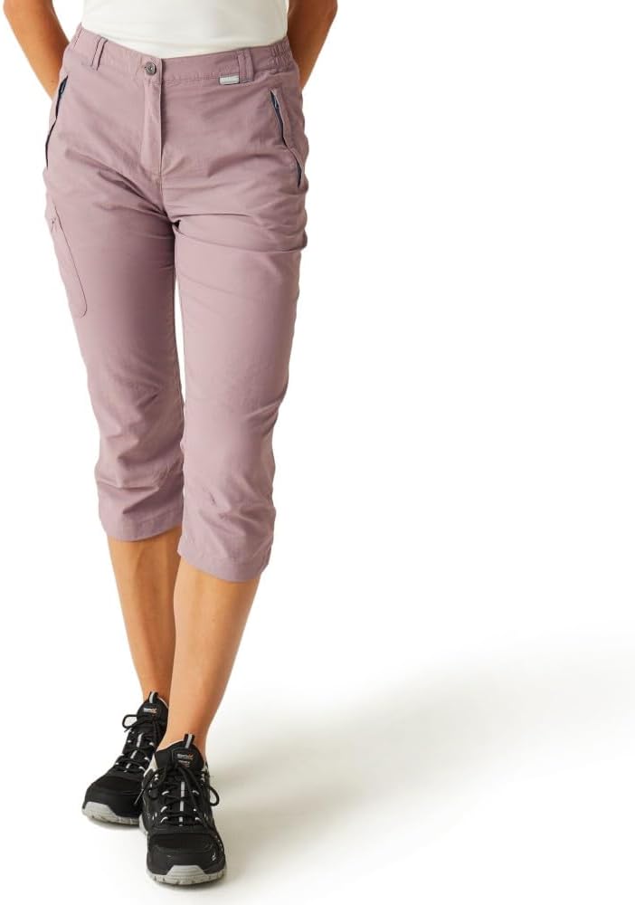 Regatta Damen Chaska Ii Capri Wanderhose Shorts 34 Heather, 34 Heather