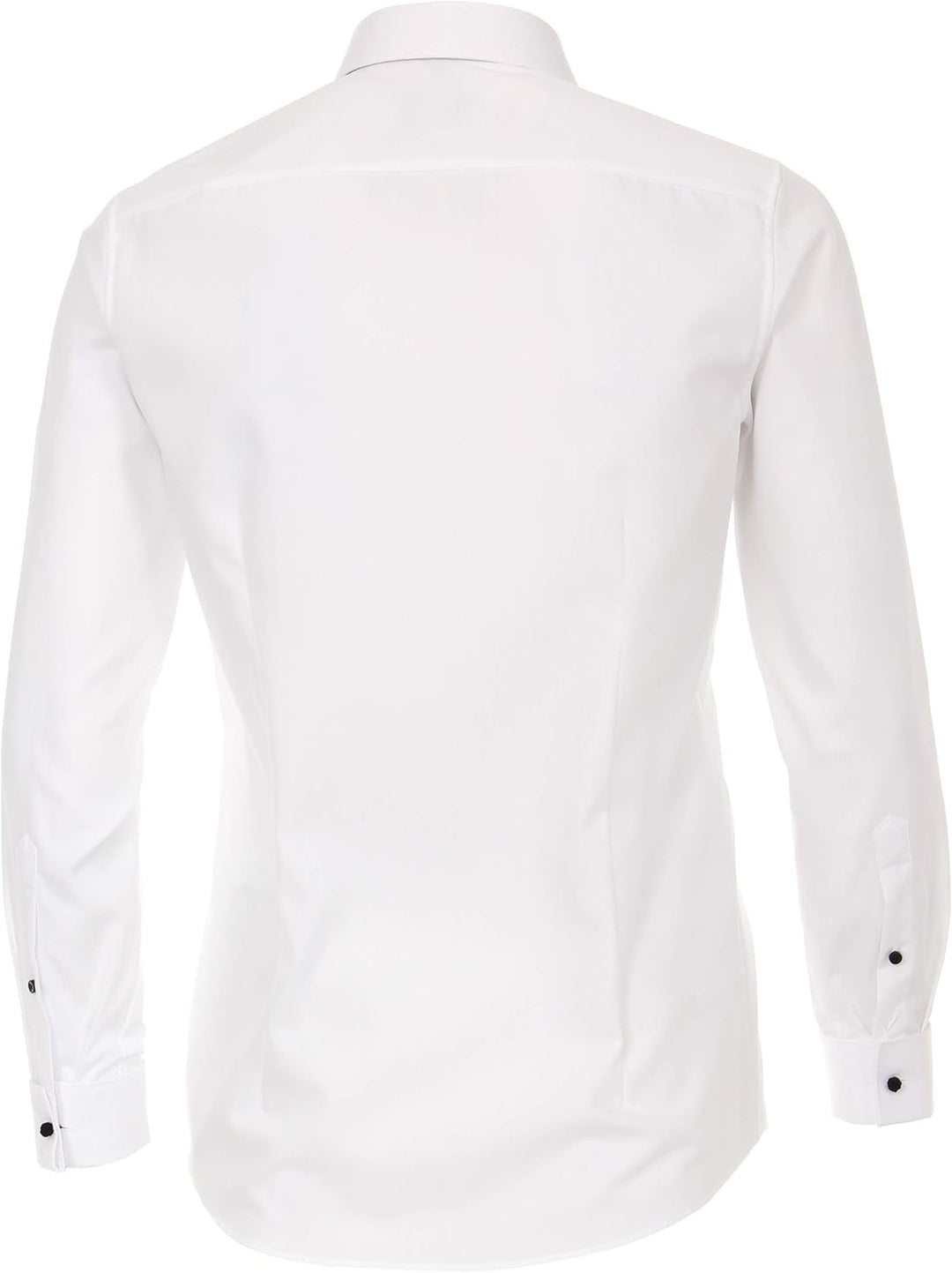Venti Herren Popeline Hemd uninah 001980 Modern Fit Standard 36 Weiss, Standard 36 Weiss