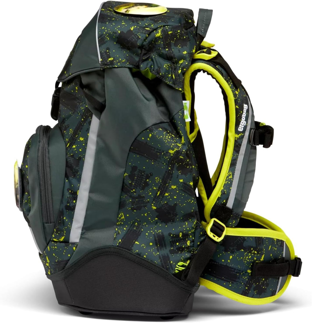 ergobag Prime HarvestBear Rucksack für Jugendliche, Unisex, Mehrfarbig (Mehrfarbig), Einheitsgrösse