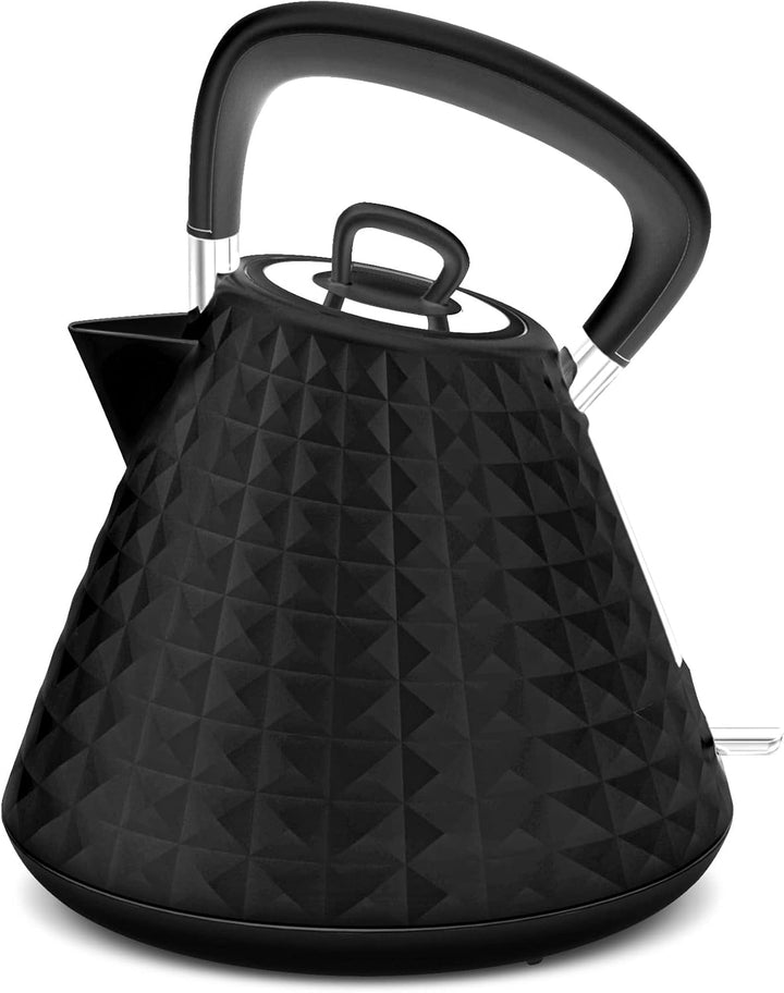 eldom VENO Wasserkocher | 1,5 Liter Kapazität | Retro Teekocher mit 3000W Leistung | Klassisches Vin