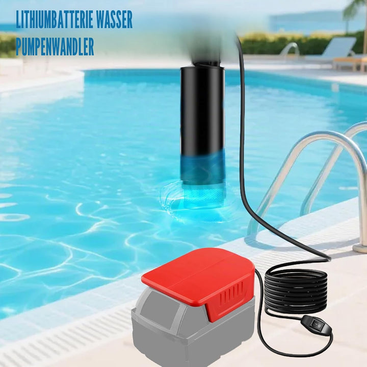 Tauchpumpe Kompatibel Mit Einhell, Wasserpumpe Für Einhel, Tauchpumpe Für Einhells 24v Akku, Schmutz