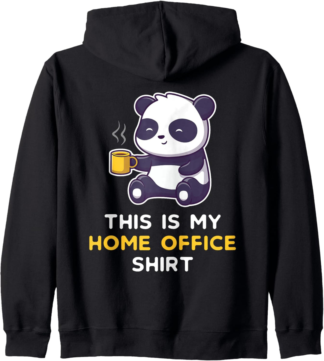 Panda Team Heimarbeit Büro Outfit This is my Home Office Kapuzenjacke
