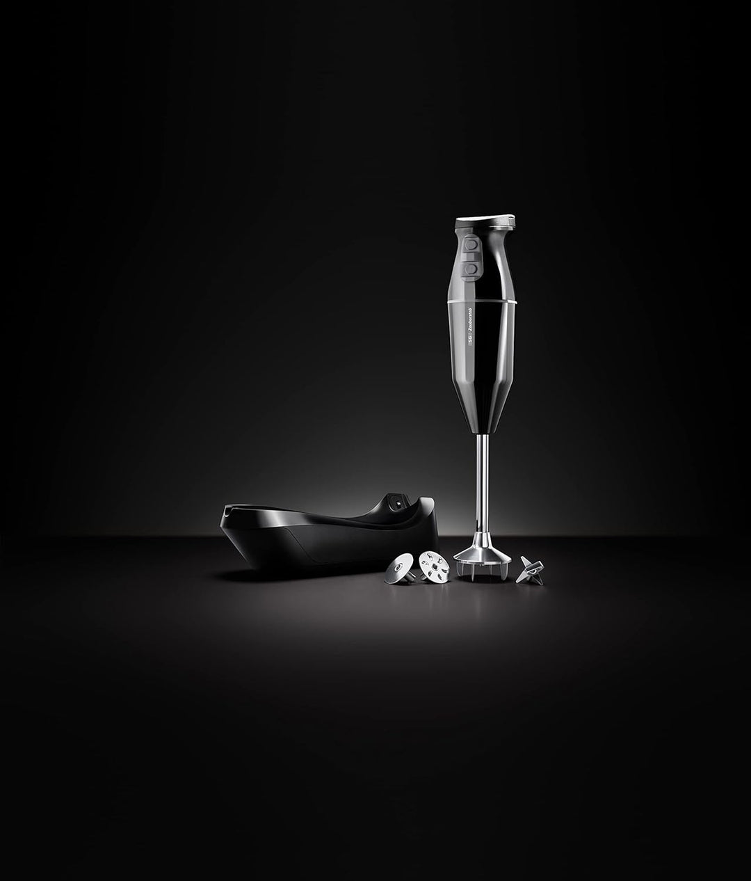 ESGE Zauberstab Cordless PLUS, 2500 mAh Li-Ion Akku Profi Stabmixer, Pürierstab, ergonomischer Griff