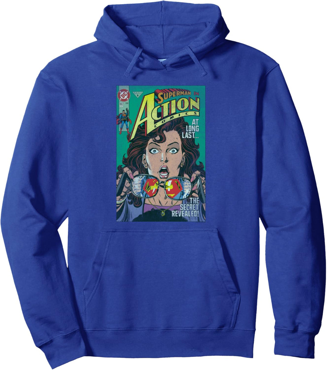 Superman Secret Revealved Pullover Hoodie