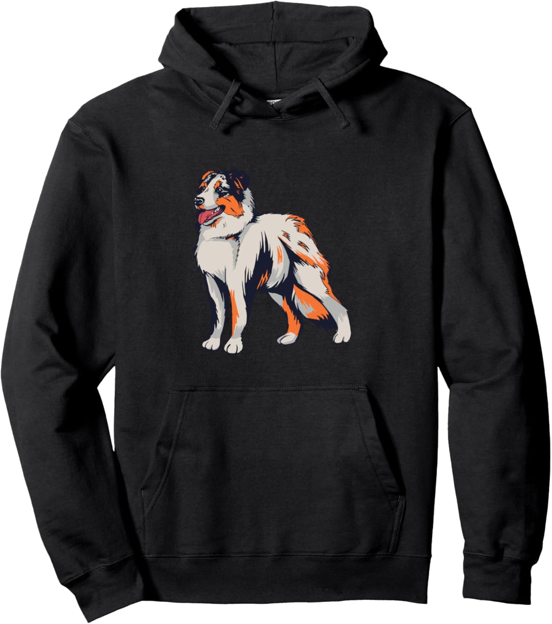 Australian Shepherd Pullover Hoodie