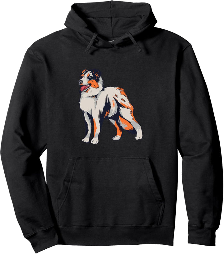 Australian Shepherd Pullover Hoodie