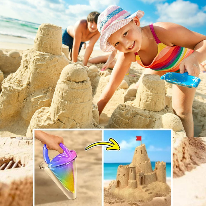 Sandtrichter Verschüttender Trichter Sand Verschüttetrichter Sandburgenbaukasten Tropfsandburgenbaue