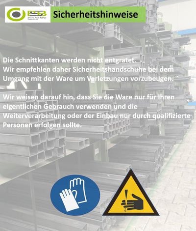 Winkelstahl Winkeleisen Winkelprofil Winkel 100x100x12 mm - S235JR EN 10056 - L = 500-1500mm (1000mm