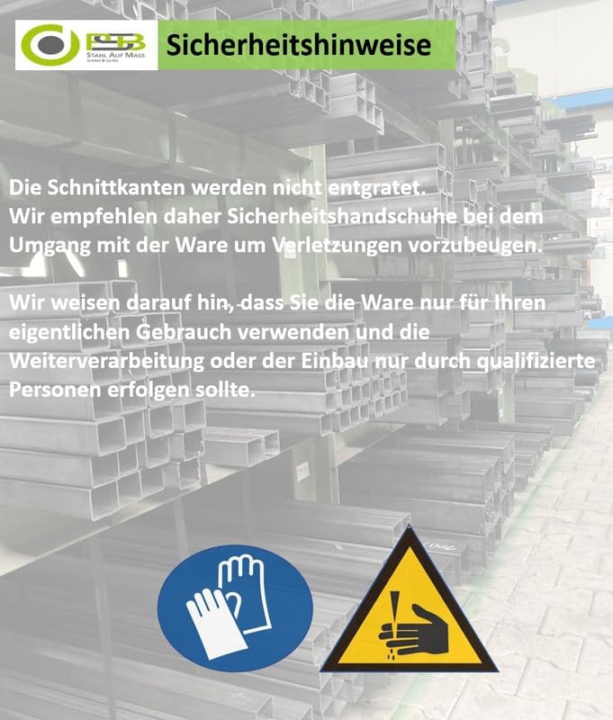 Winkelstahl Winkeleisen Winkelprofil Winkel 100x100x12 mm - S235JR EN 10056 - L = 500-1500mm (1000mm