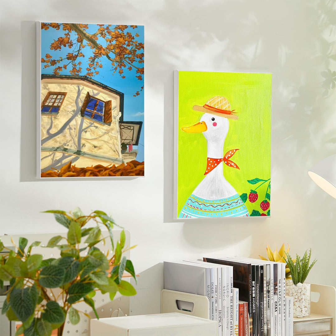 Shuttle Art 12 Leinwand auf Keilrahmen, 27,9 cm x 35,6 cm (11 x 14 zoll) weisse Leinwände zum Bemale