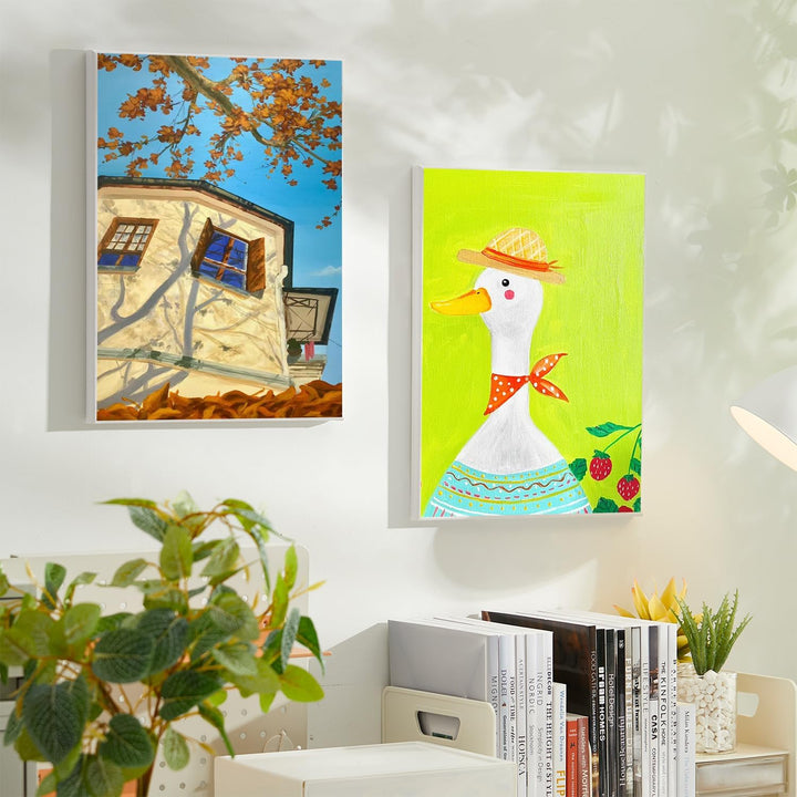 Shuttle Art 12 Leinwand auf Keilrahmen, 27,9 cm x 35,6 cm (11 x 14 zoll) weisse Leinwände zum Bemale