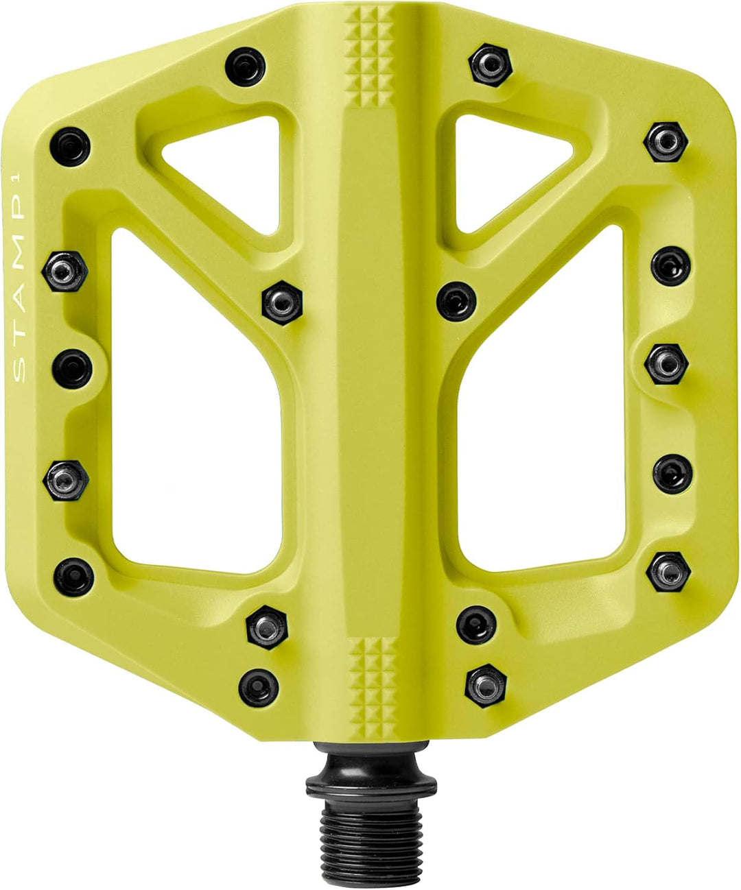 Crankbrothers Stamp Flat BMX/MTB Fahrradpedal – Plattform-Fahrradpedal, minimales Profil, Verstellba