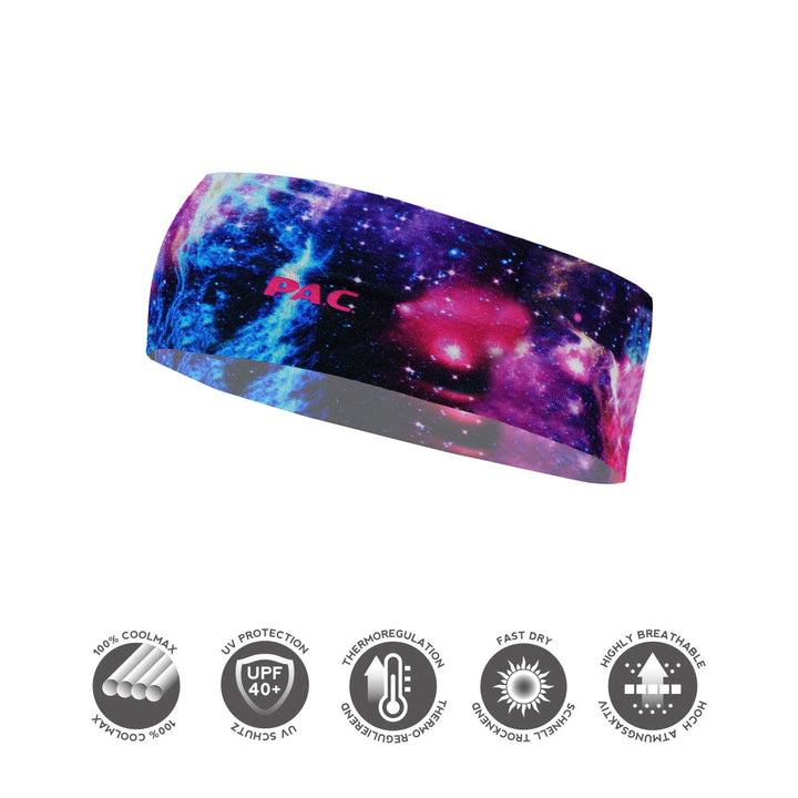 P.A.C. Slim Headband - Funktionsstirnband, Schweissband, Outdoortuch, nahtloses Stirnband, Sport Hea