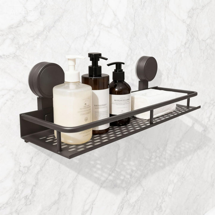 Saugnapf Duschablage Ohne Bohren Aluminium Abnehmbar Duschablage Wand Duschkorb saugnapf Shampoo Hal