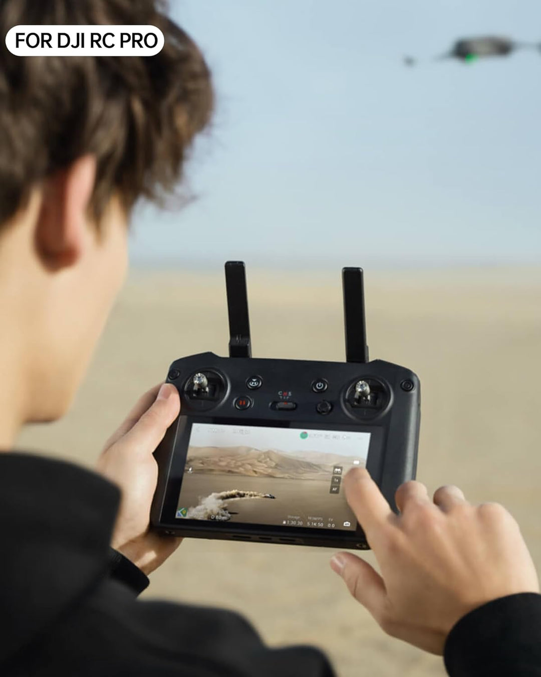 LKTOP Umhängeband und Joysticks für DJI Controller (1 Stück + 3 Paar), Drohnenzubehör für Mini 3 Pro