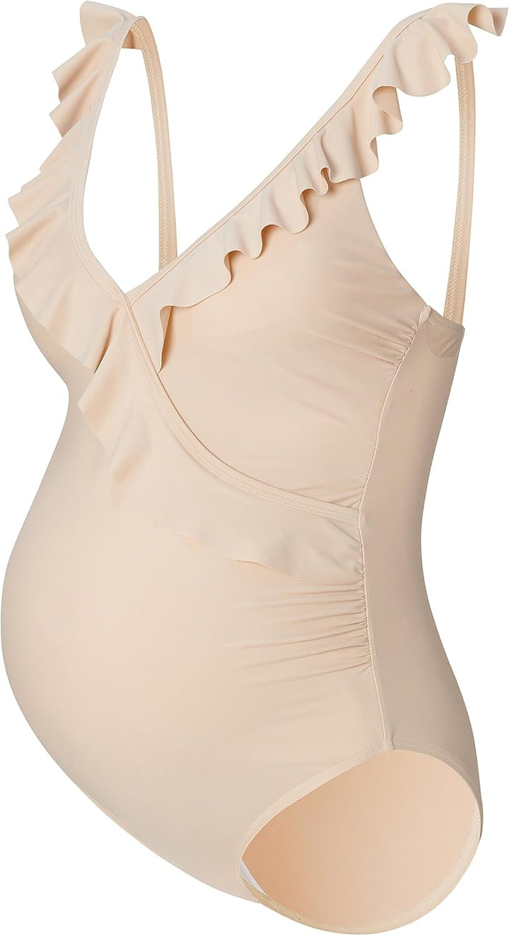 Noppies Damen Sima Microfiber Swimsuit Badeanzug XS-S Light Sand - N147, XS-S Light Sand - N147
