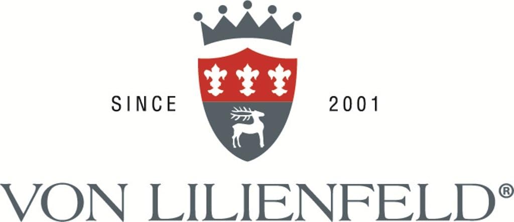 VON LILIENFELD Schal Damen 100% Seide Rosina Wachtmeister: Dolce Vita Katzen Kunst Motiv Halstuch 17