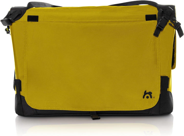 Maelson Soft Kennel Safran Gelb, 62 cm - Faltbare Hunde-Transportbox L 62 x B 41 x H 41 cm Safran Ge