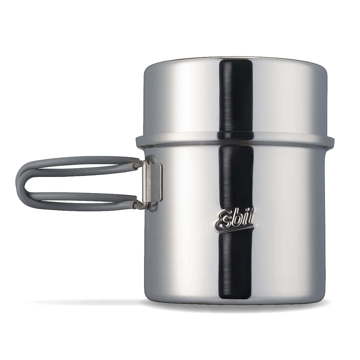 Esbit Outdoor und Camping Topf, 1000 ml, zweiter Topf inkl, 475 ml, hochwertiger Edelstahl, hartanod