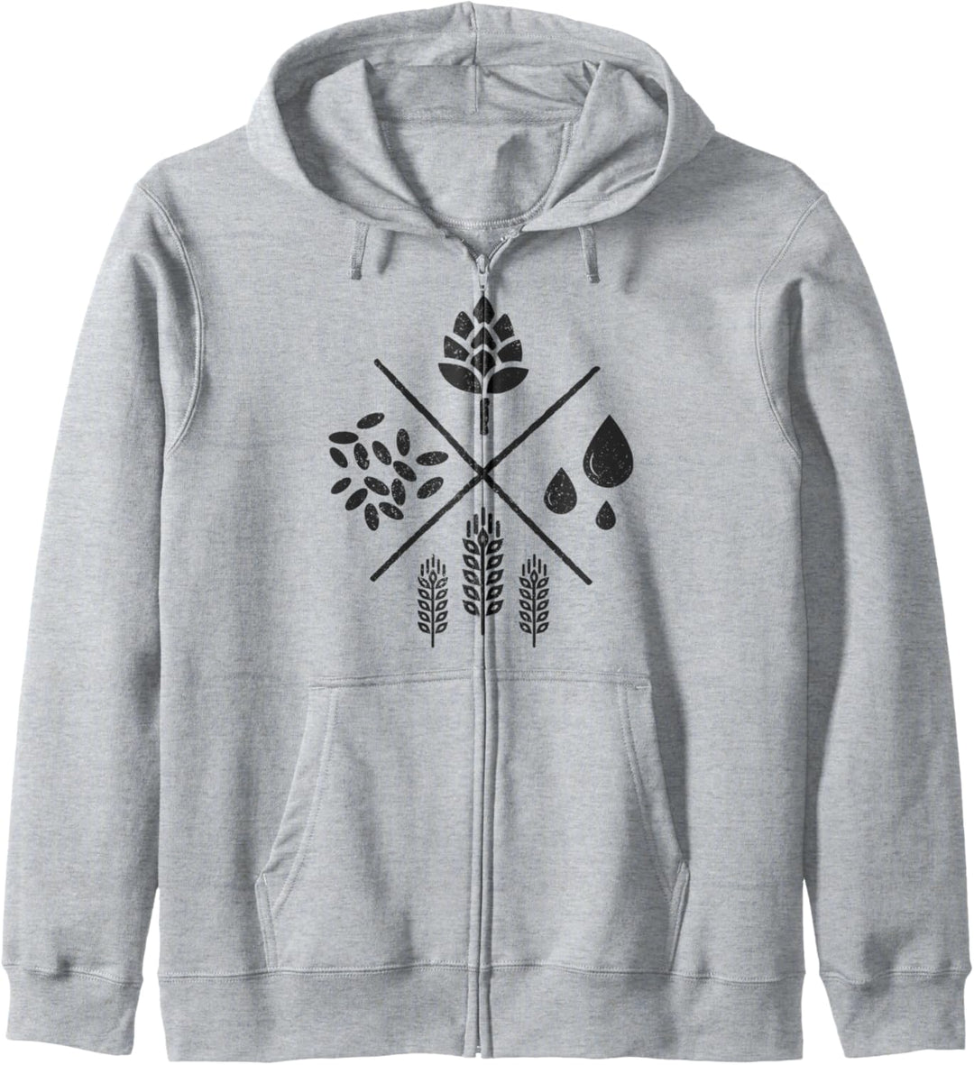 Bier Vintage Craft Beer Bierbrauer Braumeister Geschenk Kapuzenjacke