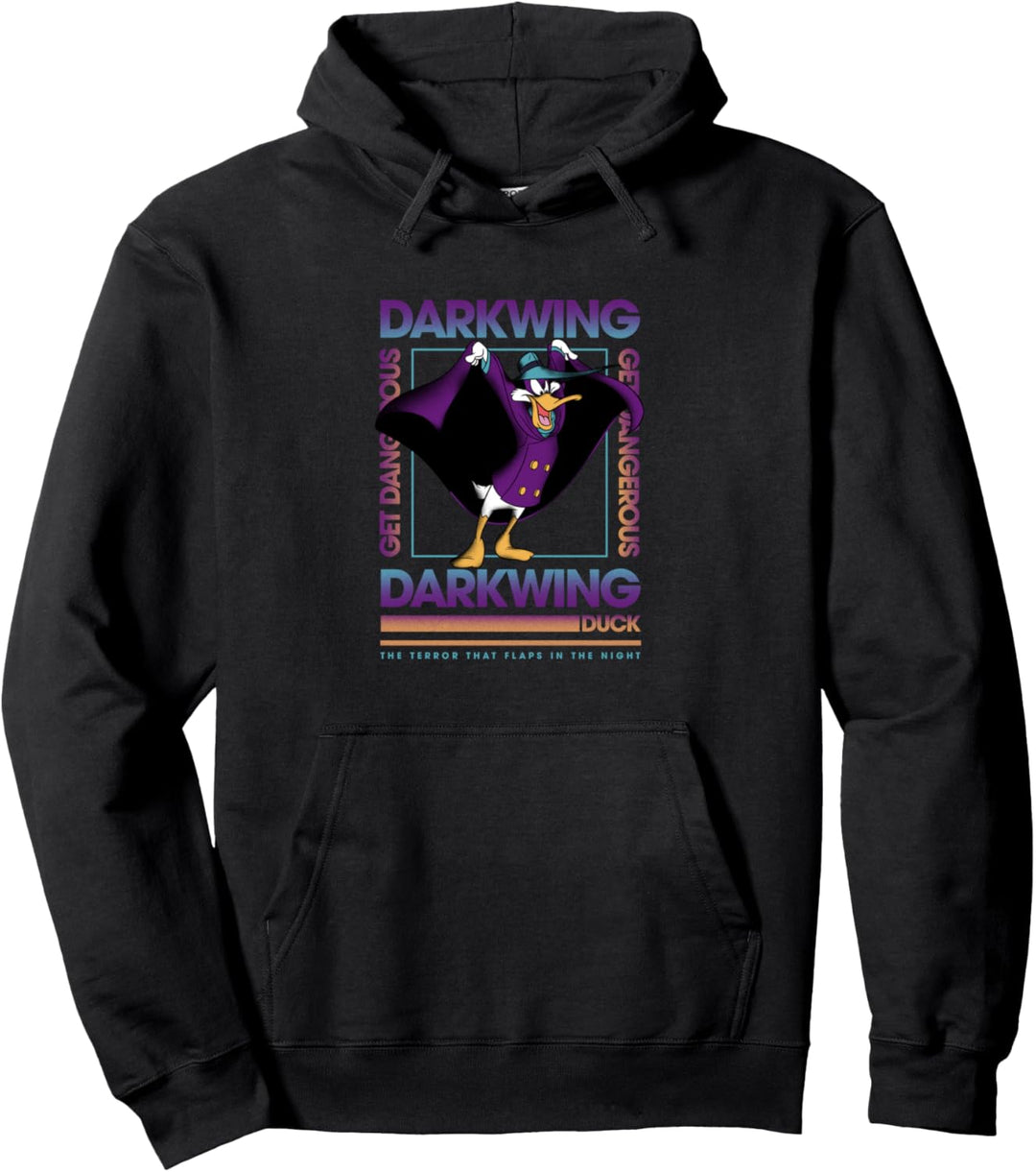 Disney Darkwing Duck Get Dangerous Square Pullover Hoodie