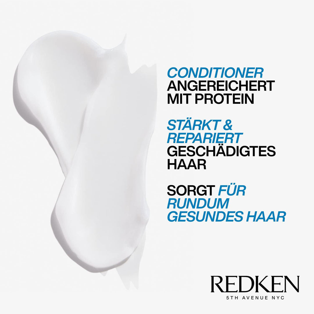 Redken | Spülung für sprödes und geschädigtes Haar, Anti Haarbruch, Mit Interlock Protein Network, E
