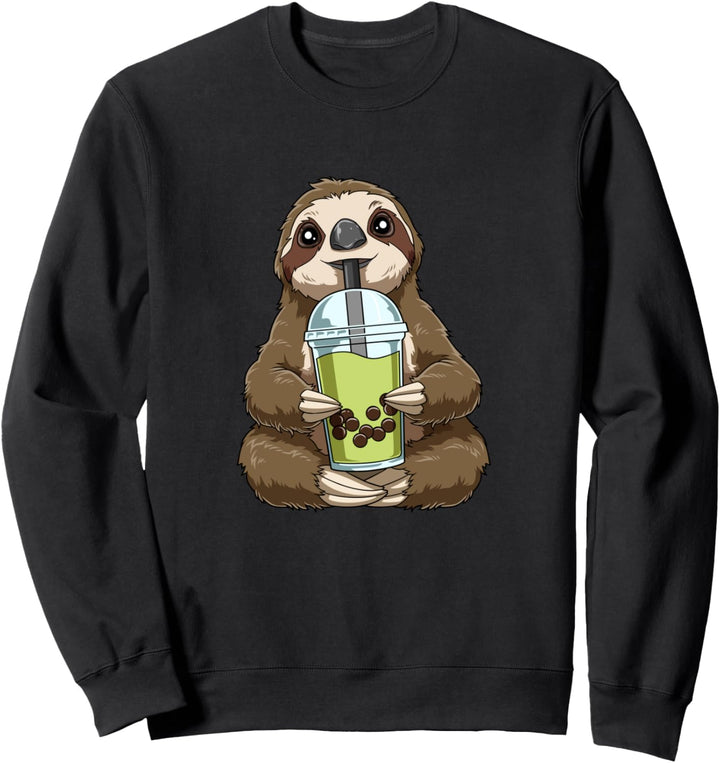 Bubble Tea Faultier Boba Tee Sweatshirt