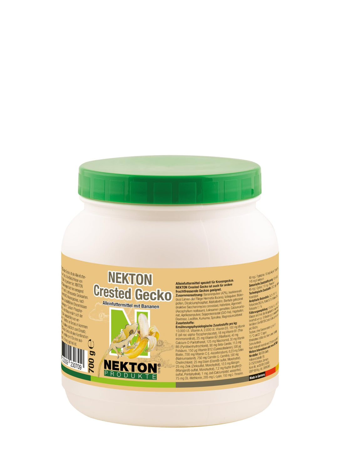 Nekton Crested Gecko, 1er Pack (1 x 0.700 kilograms) Bananen 700 g (1er Pack), Bananen 700 g (1er Pa