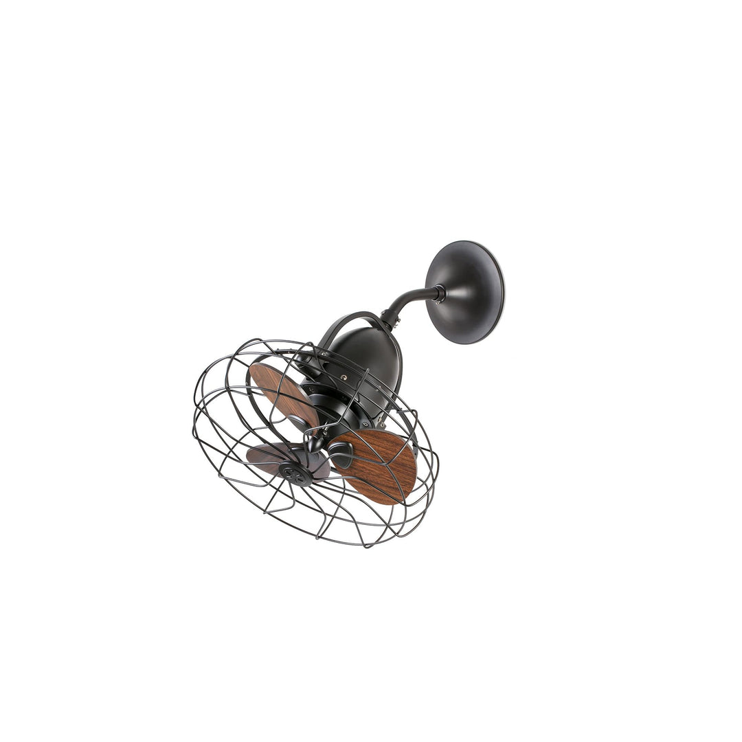 FARO BARCELONA KEIKI Ø45CM MARRON 3 PALAS