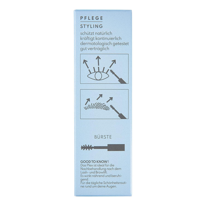 Augenmanufaktur Lash & Brow Plex – Wimpernserum Keratinschutz von Wimpern, Augenbrauen und Wimpern E