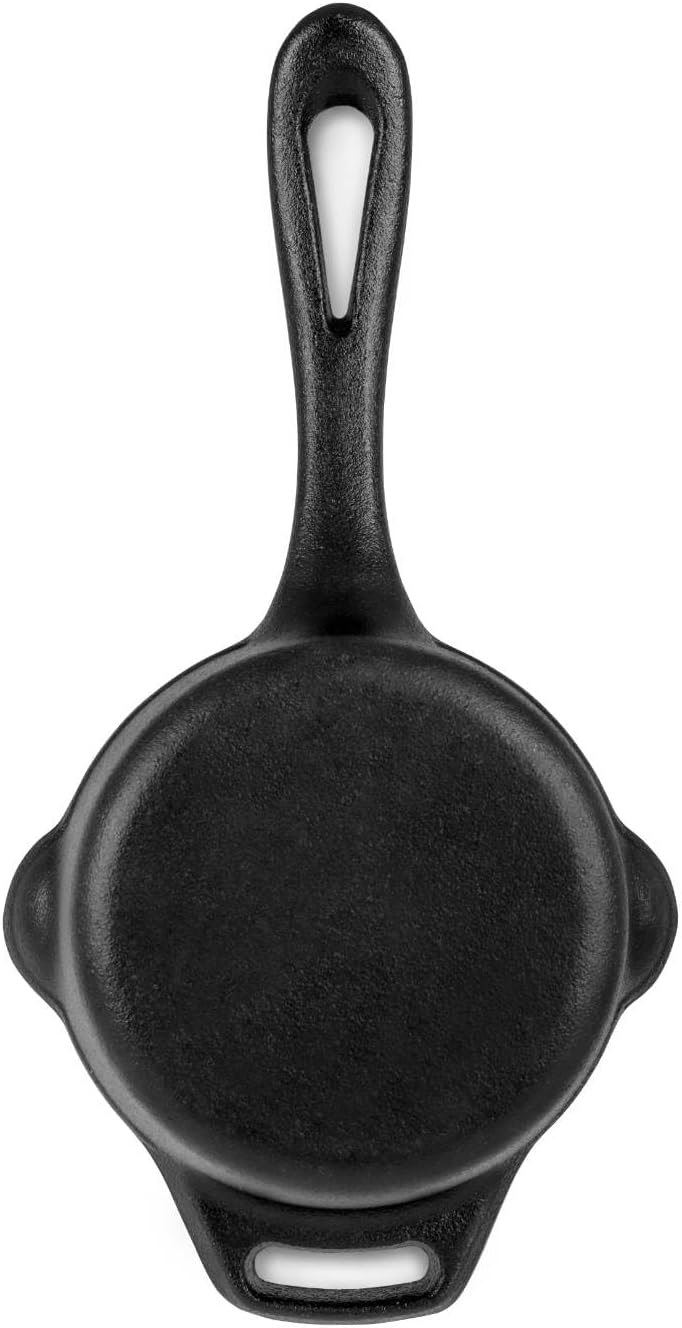 Petromax Gusseisen Saucentopf (0,5L) – Kleiner Topf mit Stiel & Ausgiesshilfe, wärmespeichernd, vore