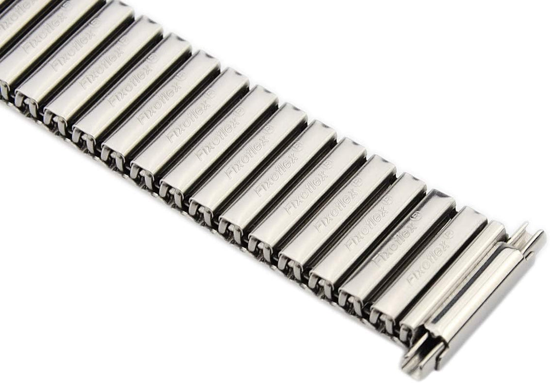 Rowi 20mm-16mm Fixoflex S Zugband L316 Edelstahl Uhrenarmband Made in Germany originalverpackt