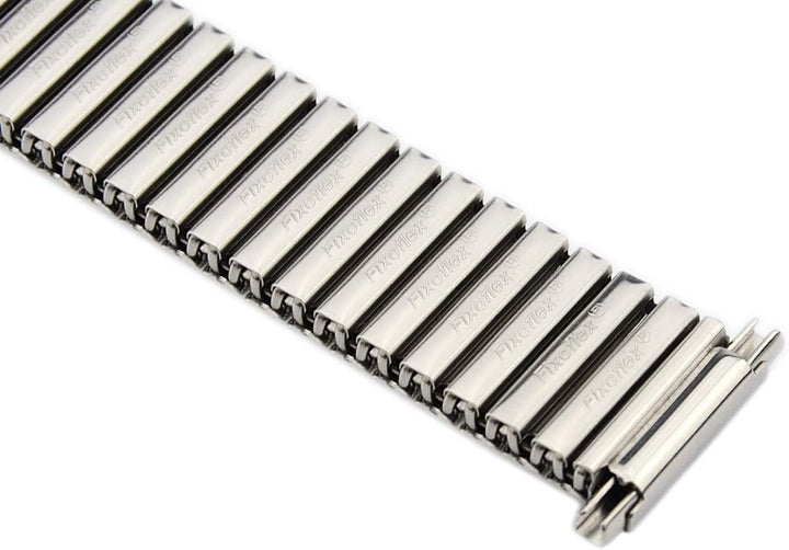 Rowi 20mm-16mm Fixoflex S Zugband L316 Edelstahl Uhrenarmband Made in Germany originalverpackt