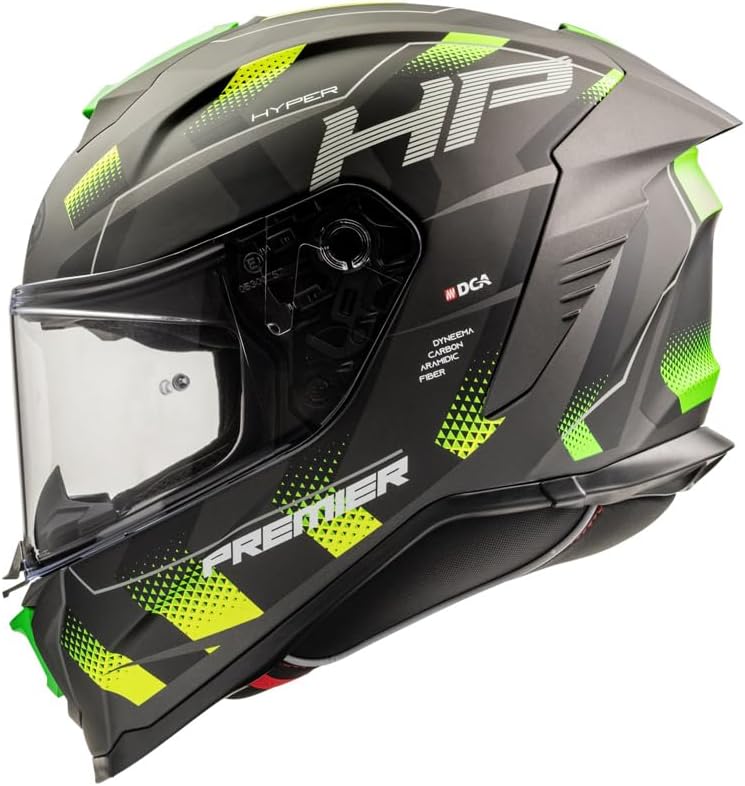 Premier Unisex-Adult Hyper Vollständiger Helm XS HP6 BM, XS HP6 BM
