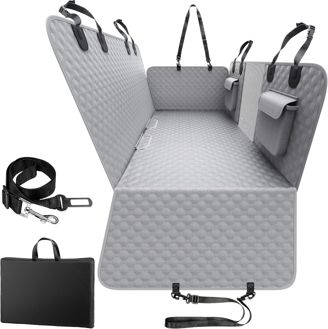 Rücksitzverlängerung für Hunde, robuster Hunde-Autositzbezug für Rücksitz und aggressives Kauen, gro