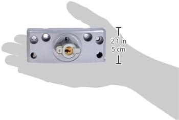 ABUS Fenster-Zusatzsicherung FTS96A AL0145 - Fensterschloss mit intuitivem Schliessmechanismus und A